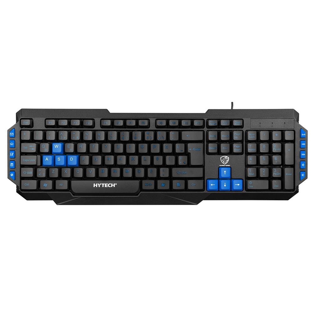Hytech HYK-46 GAMY Siyah USB Mavi Tuşlu Q Gaming O KLAVYE MOUSE SET