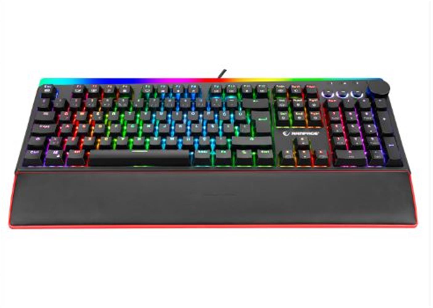 Rampage KB-R97 X-TRACER Siyah USB RGB Aydınlatmalı KLAVYE MOUSE SET