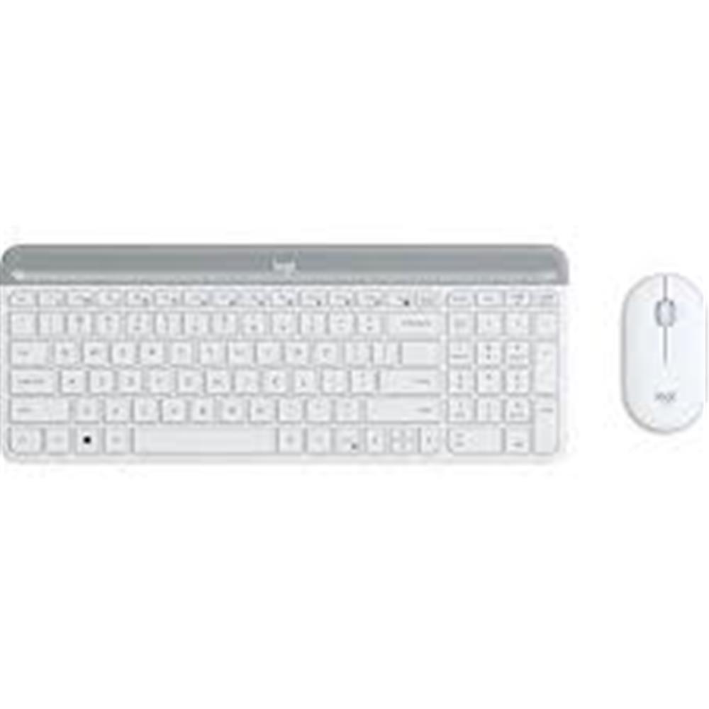 Logitech 920-009436 MK470 Beyaz Kablosuz Klavye MOUSE SET