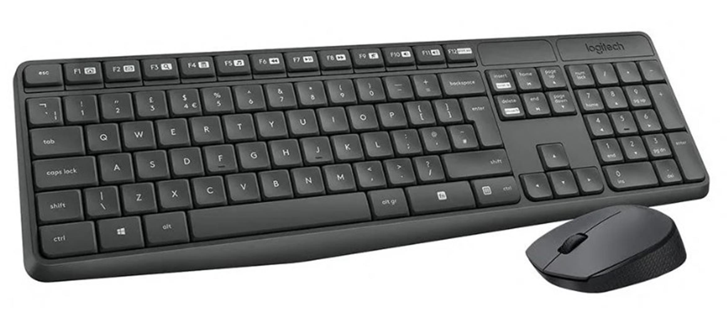 Logitech 920-007931 MK235 İngilizce Kablosuz KLAVYE MOUSE SET