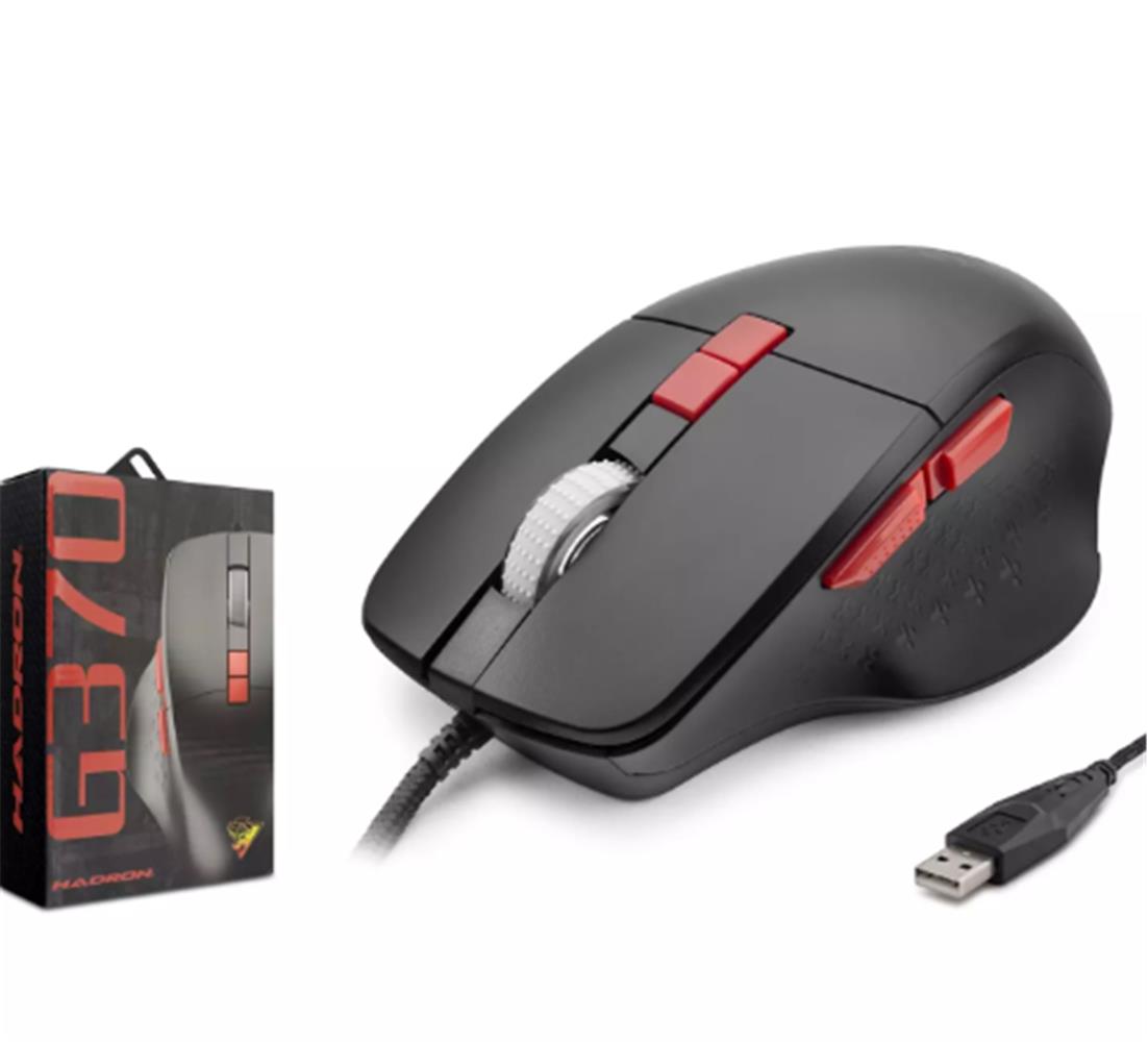 Hadron G370 Rgb 6 Buttons Usb Oyuncu Mouse (1,50cm