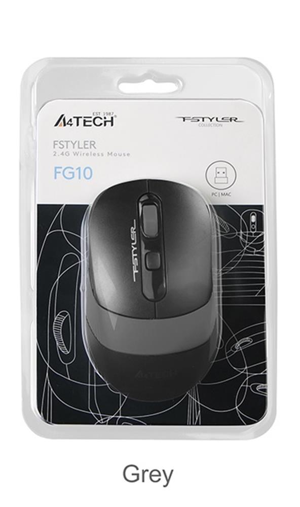 A4 Tech Fg10S Silent Gri Nano Kablosuz Optik 2000 MOUSE