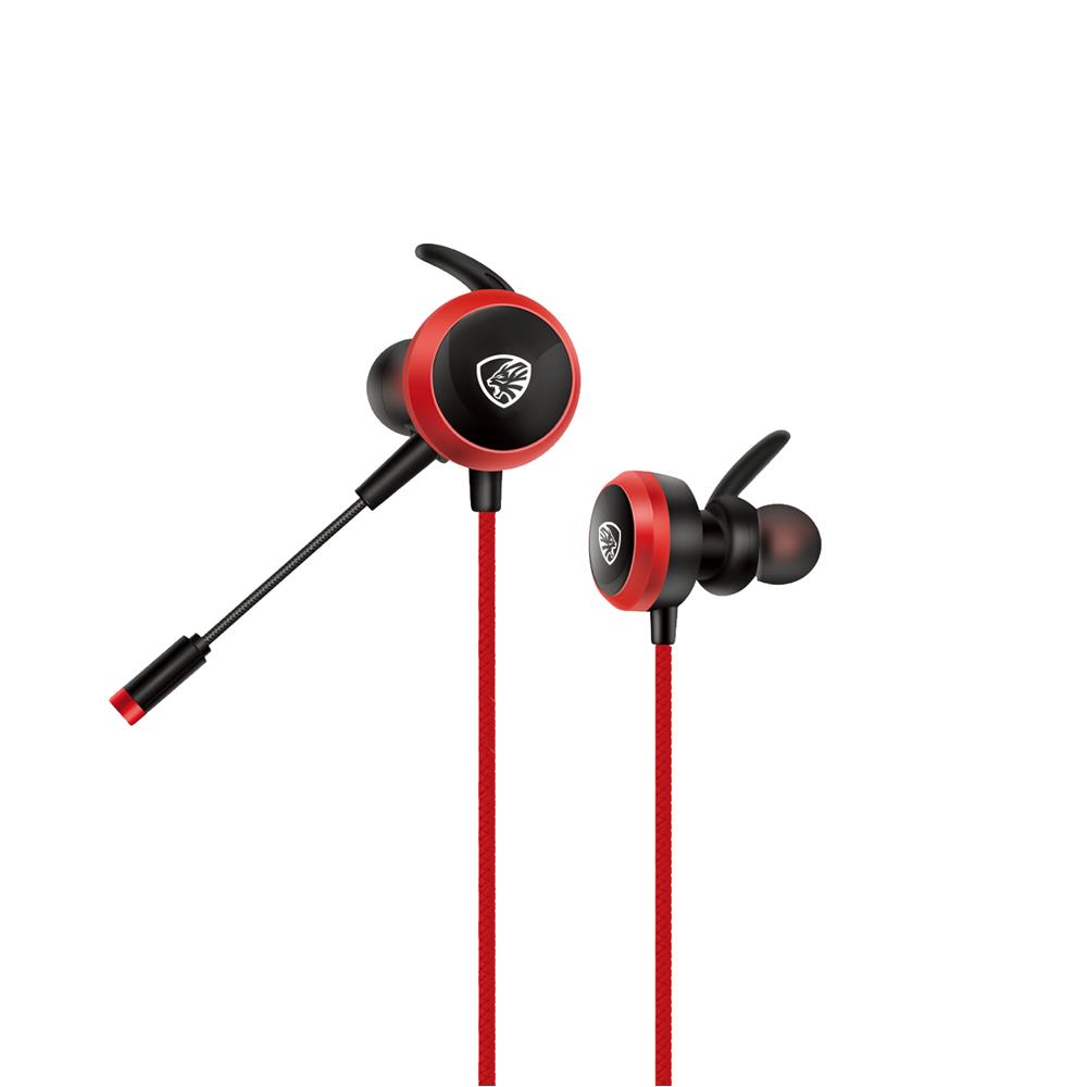 Hytech HY-GK2 3,5 Oyuncu Esnek Mikrofonlu Kırmızı KULAKLIK