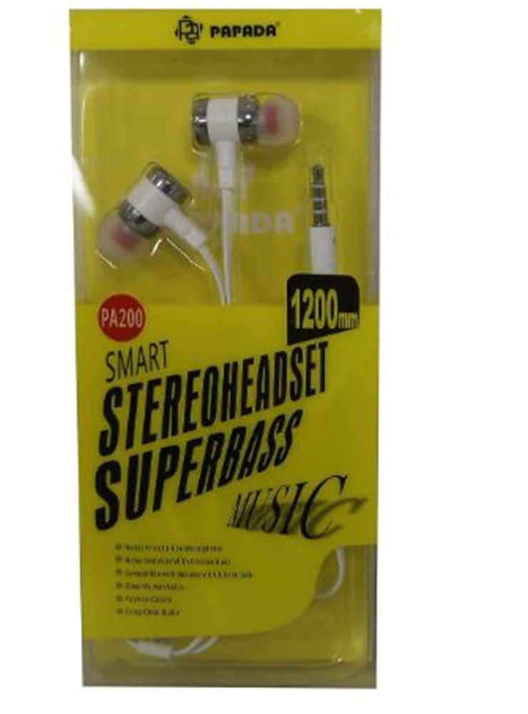 Megatech Papada PA200 Type-c Beyaz Renk Mikrofonlu KULAKLIK