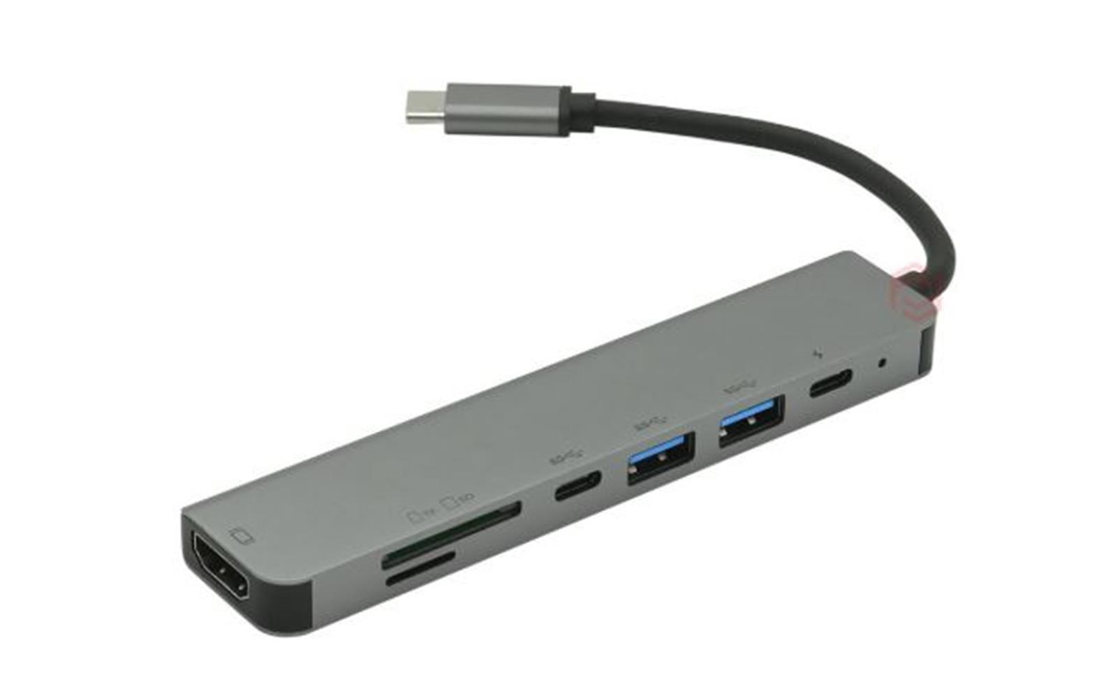 Frisby FA-7662TC USB Type-C™ - HDMI + SD/TF + USB KULAKLIK