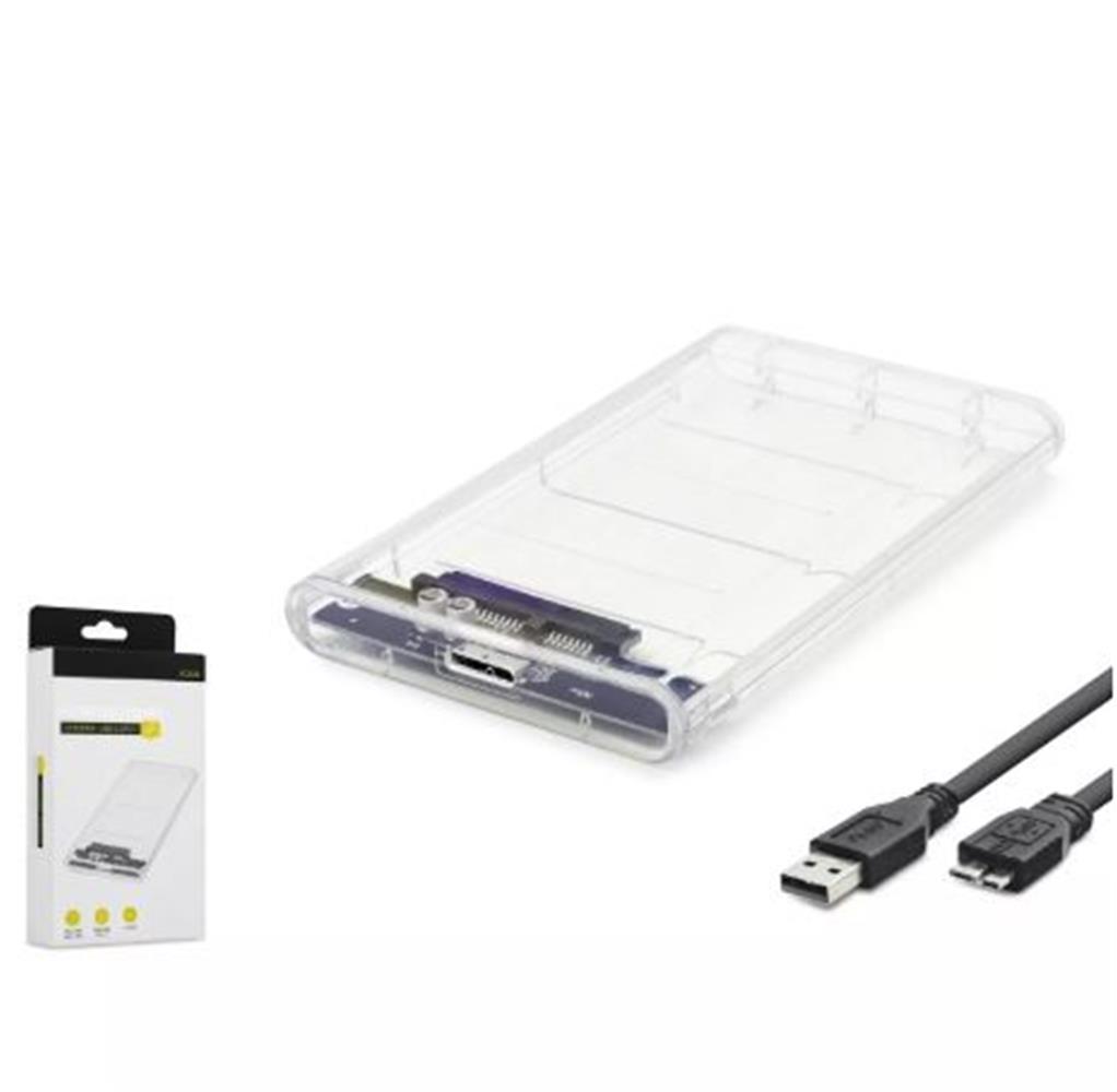 HADRON HDX1760 HDD KUTU USB3.0 PLASTİK SATA 2.5" T KUTULARI DOCK