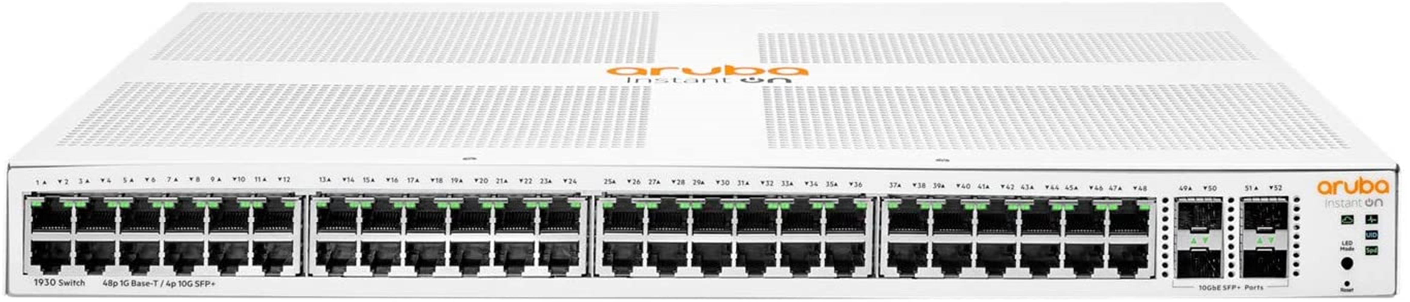 HP Aaruba ION JL686B 1930 48 PORT GIGABIT+4X10GB S SWITCH
