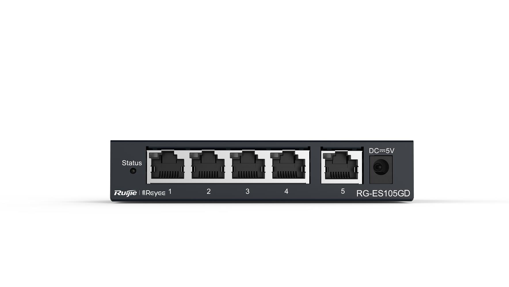 Ruijie-Reyee RG-ES105GD 5-Port Gigabit Switch,