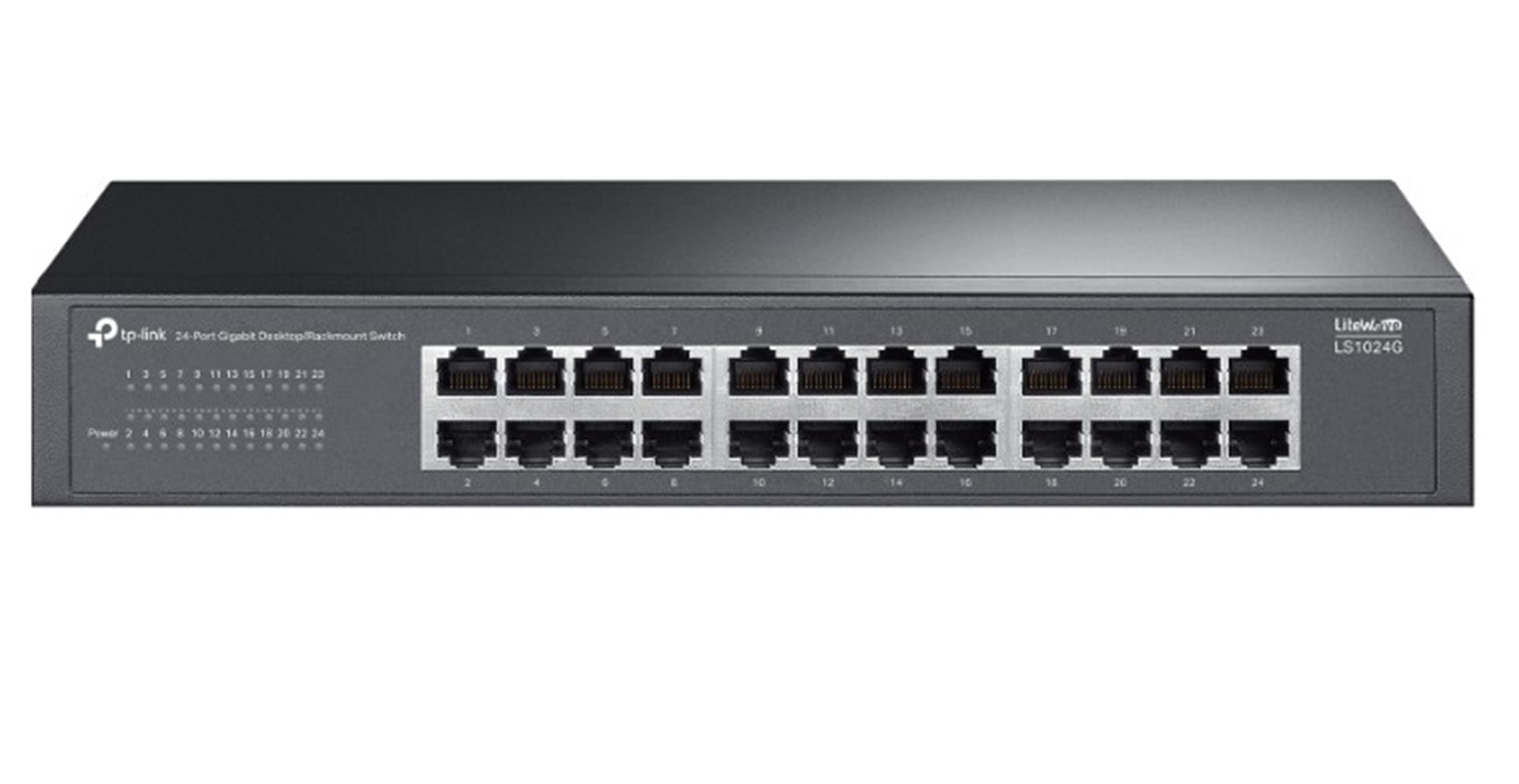 Tp-Link LS1024G 24 Port 10/100/1000 Mbps Switch Me
