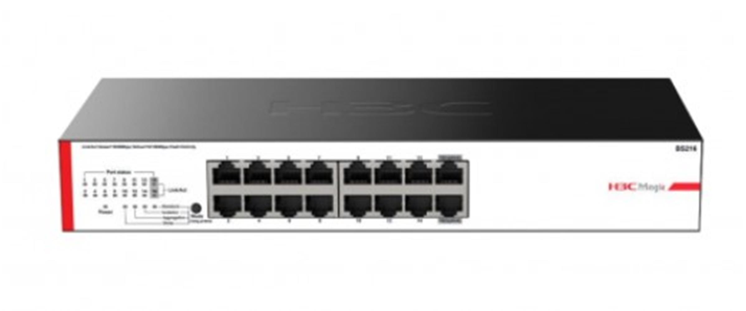 H3C Magic BS216 16 Port 10/100/1000 Mbps Metal Kas SWITCH