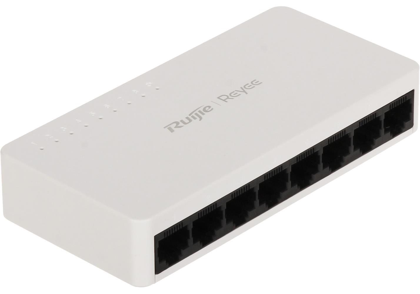 Ruijie Reyee RG-ES08G-L 8 Port 10/100/1000 Mbps Yö SWITCH