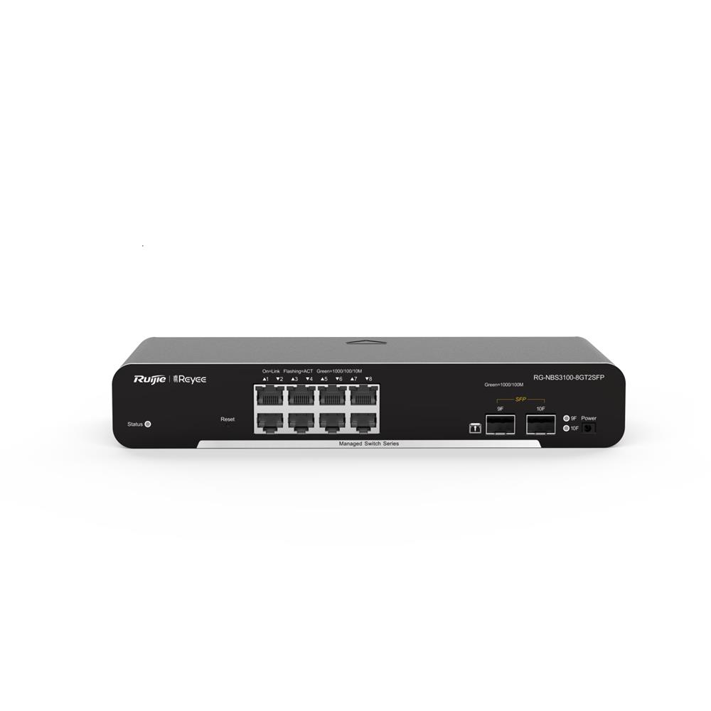 Ruijie RG-NBS3100-8GT2SFP-P 8-Port POE+ Gigabit L2 SWITCH