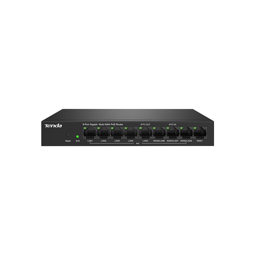 Tenda G0-8G-PoE 9 Port 8 Port Poe+ 10/100/1000 Swi SWITCH