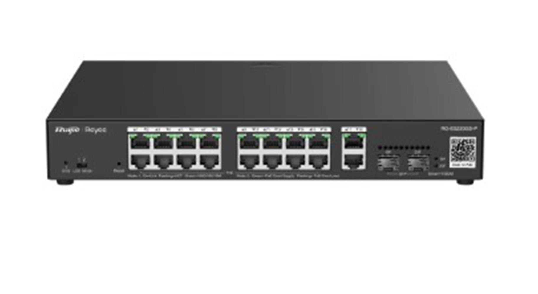 Reyee RG-ES220GS-LP 20 Portlu, 10/100/1000 Gigabit SWITCH