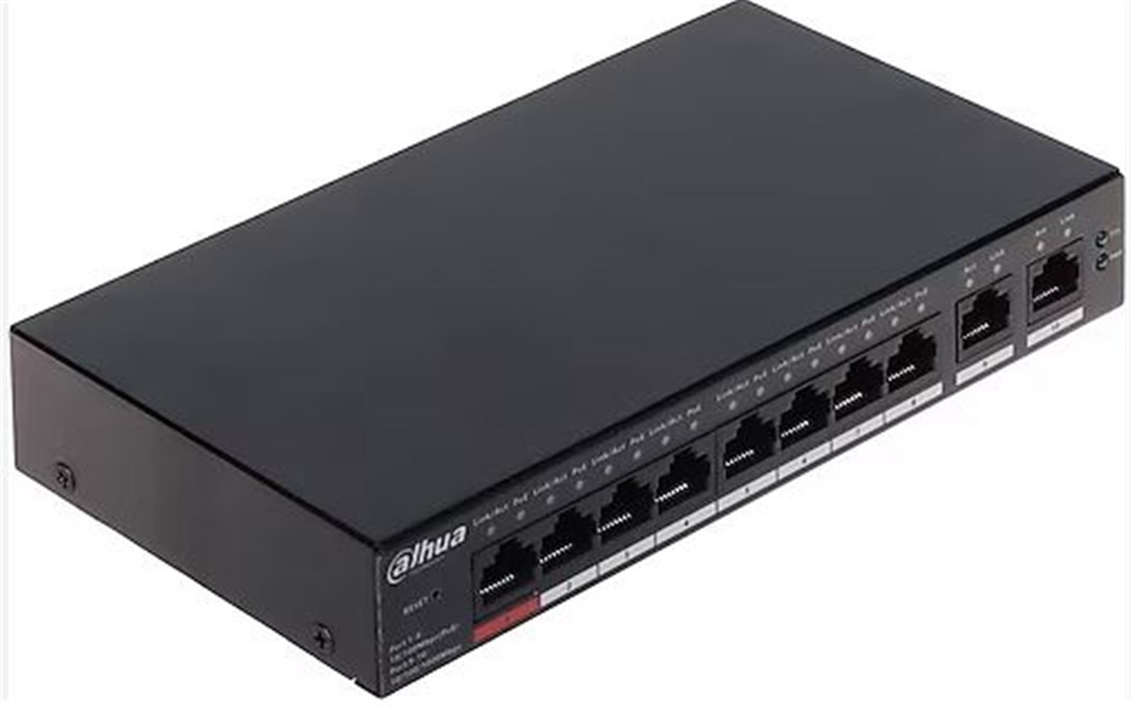 Dahua CS4010-8ET-60 8FE PoE Port (60W) 2GE SWITCH