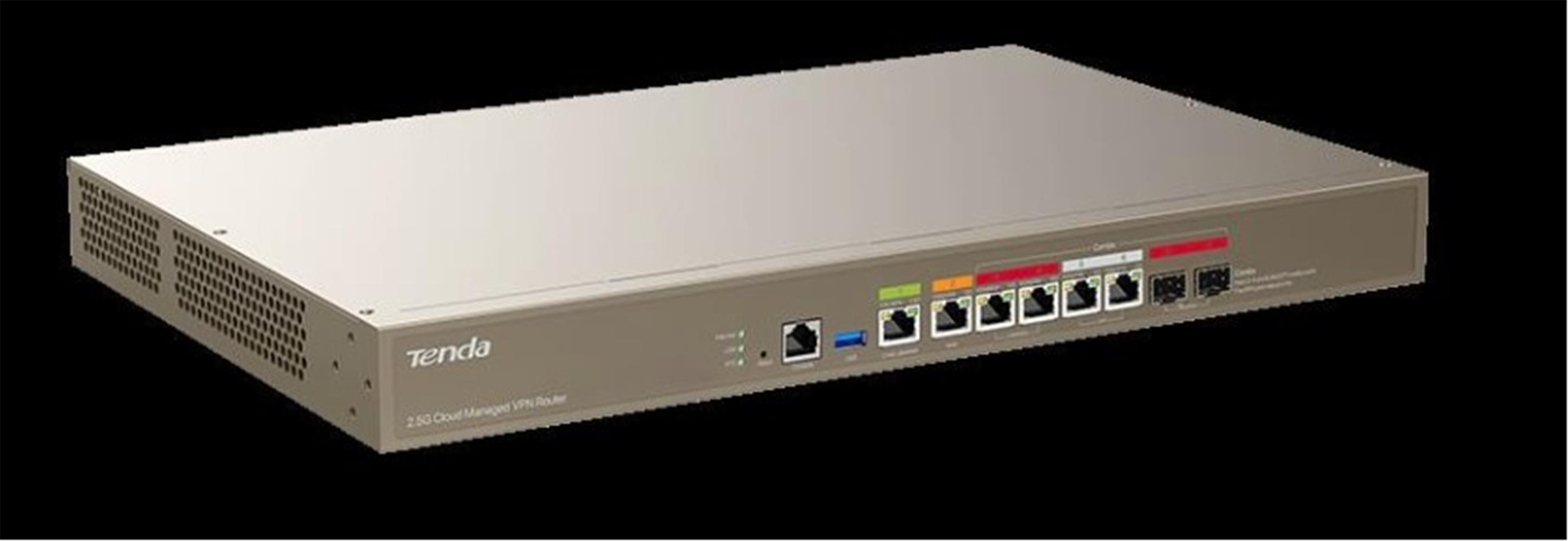 Tenda G300-F 2.5G Cloud Managed VPN Router SWITCH