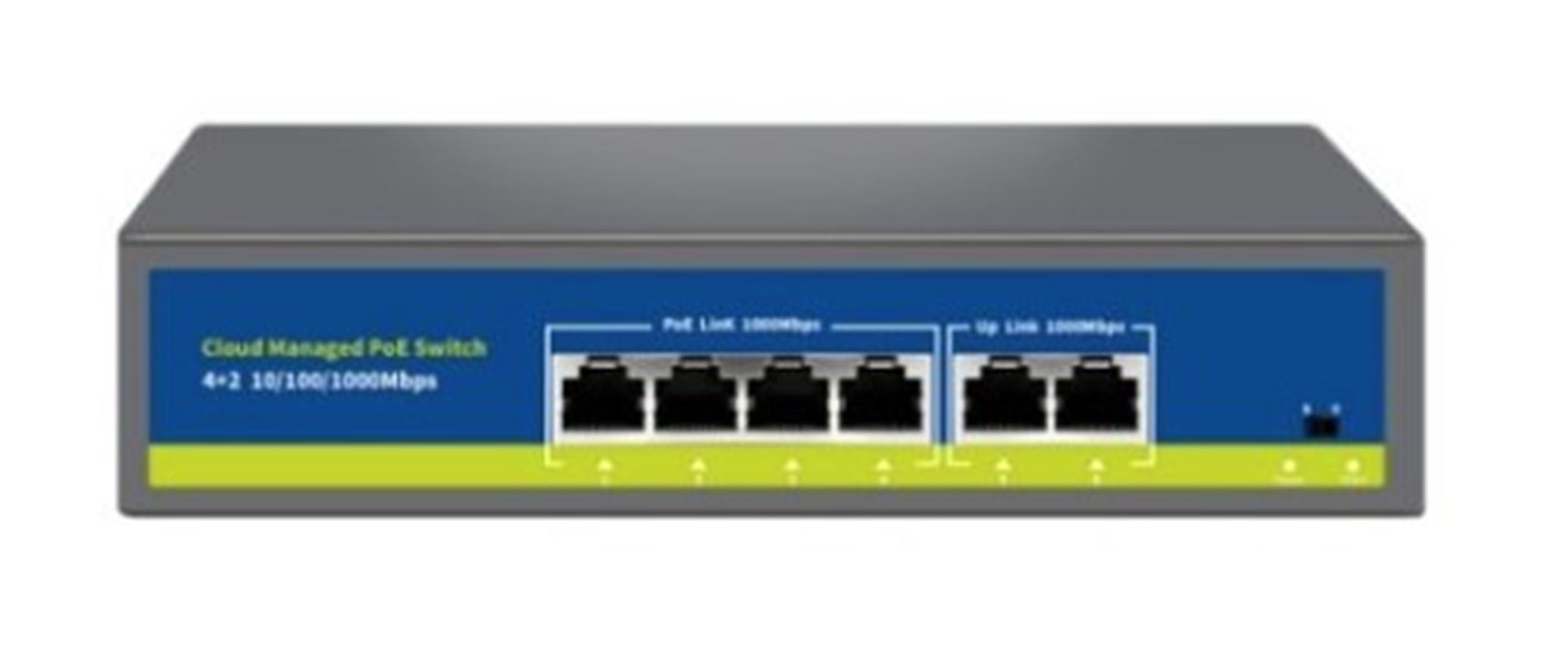 Nova NVC-S21-4GP2G 4 Port 2 Uplink Full Gigabit SWITCH